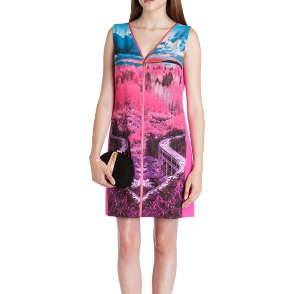 Ted Baker Rhoma Road To nowhere Shift Dress - Picture 3 of 5
